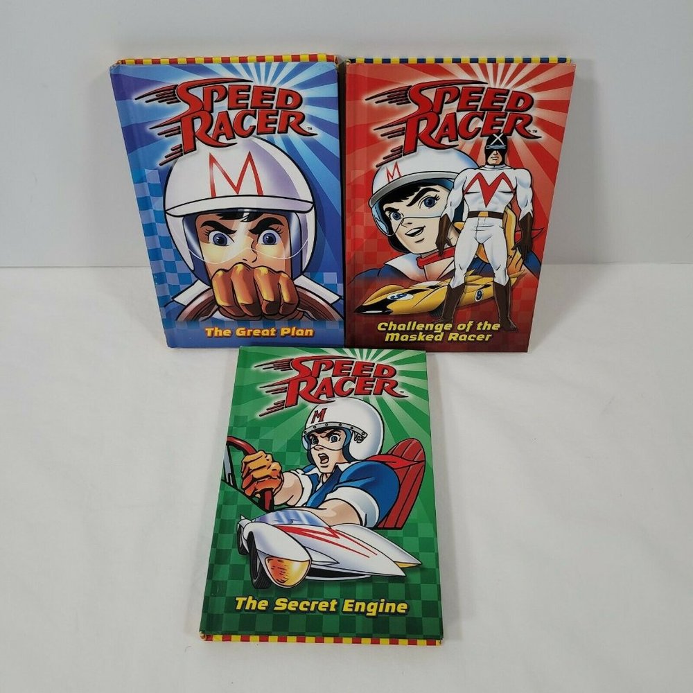 Speed Racer 1, 2 & 3 The Plan, Challenge of the Masked Racer & The Secret Engine